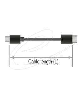 Кабел Delock USB-A 2.0 мъжко - USB-B мъжко