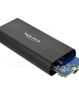 Външно чекмедже Delock за M.2 NVMe PCIe SSD със SuperSpeed ​​USB 10 Gbps (USB 3.1 Gen 2) USB Type-C женски - Image 3