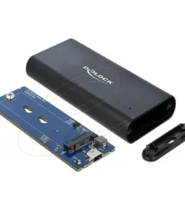 Външно чекмедже Delock за M.2 NVMe PCIe SSD със SuperSpeed ​​USB 10 Gbps (USB 3.1 Gen 2) USB Type-C женски - Image 4