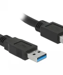 Alternative view of Delock Кабел удължителен екраниран USB 3.0 Type-A мъжко > USB 3.0 Type-A женско 2.0 m black