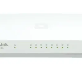 Alternative view of D-Link switch 8-port 8xGbE