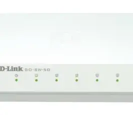 Alternative view of D-Link 5-port switch 5xGbE