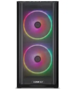 Alternative view of Кутия за компютър Lian-Li LANCOOL 216, RGB, Mid-Tower, Tempered Glass, Черна