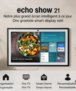Alternative view of Amazon Echo Show 21 Smart display 21" FHD + Fire TV , Alexa, дисплей за визуализация