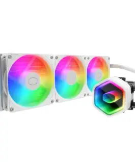 Охладител за процесор Cooler Master Master Liquid 360 Core II White ARGB