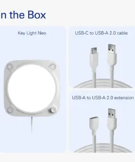 Alternative view of Осветление Elgato Key Light Neo без стойка за монтаж - White
