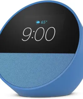 Смарт часовник Amazon Echo Spot 2024  гласов асистент Blue