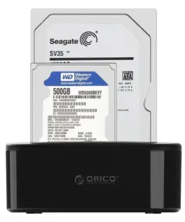 Alternative view of Orico докинг станция Storage - HDD/SSD Dock - 2.5 and 3.5 inch USB3.0 - 6218US3