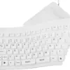 Esperanza KEYBOARD SILICONE EK126W USB/OTG FLEXIBLE бял