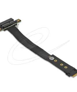 Alternative view of Delock Адаптер с 20 см кабел за свързване на  PCIex4 с M.2