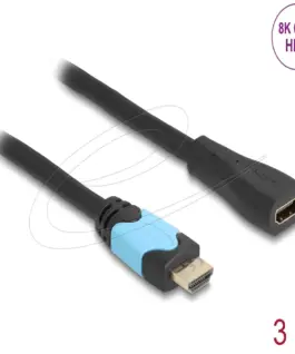 Alternative view of Delock HDMI удължителен кабел 48 Gbps  8K 60HZ, 3m