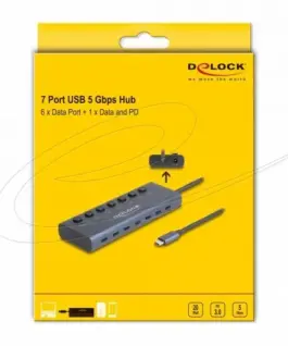 Delock USB Хъб