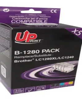 Мастилница UPRINT LC1280XL / LC1240 BROTHER (BK+C+M+Y)