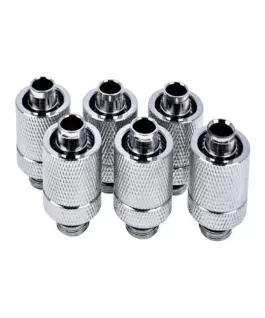 Alternative view of Фитинг Alphacool Eiszapfen, Удължител, 16/10mm, G1/4, Сребрист, 6 броя