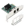 Мрежова карта Delock 2x Gigabit LAN RJ45 jack PCI Express x1 V2.0
