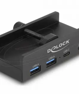 Delock USB Хъб 4 порта 5 Gbps 2 x USB-A 2 x USB-C