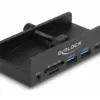 Външен USB Хъб 3-порта 5 Gbps 2 x USB-A 1 x USB-C четец на карти с 2