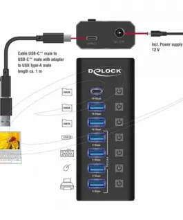 Delock USB Хъб
