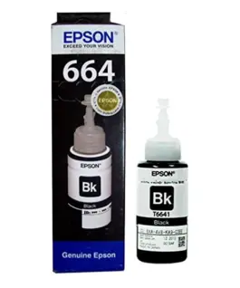 БУТИЛКА МАСТИЛО ЗА EPSON EcoTank L100/L110/L200/L210/L300/L355/L550 - Ink Bottle - Black - /664/ - T6641 - PN