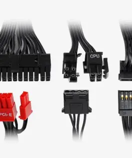 Thermaltake захранващ блок Smart SE 630W Modular (up to 92%, 2xPEG, 140mm, Single Rail) - Image 4