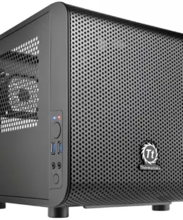 Thermaltake Core V1 MiniITX IS UB3.0 Window (1x200mm) черен