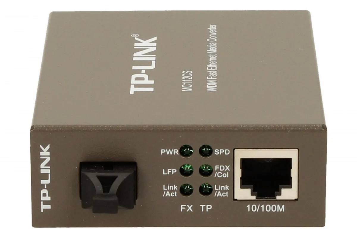 TP-LINK WDM Fast Ethernet Media конвертор MC112CS
