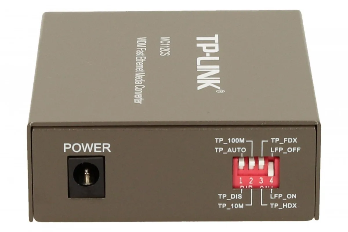 RJ-45 към SC fiber медиен конвертор TP-Link MC112CS - Image 6
