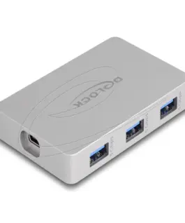 Delock Хъб USB-C 7 порта 3x USB-A 5 Gbps 3x USB-C 1xUSB-C PD 85 W