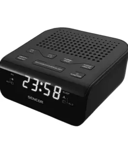 Sencor SRC 136 B Radiobudzik wyświetlacz LED prog. 20 stacji FM
