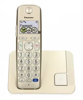 Panasonic Phone KX-TGE210 Dect бял