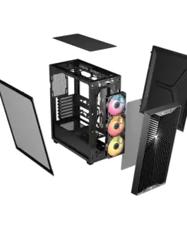 Кутия за компютър Corsair 3200D RS ARGB Mid-Tower Performance Case -