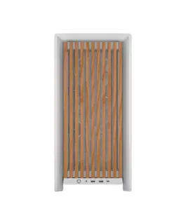 Alternative view of Кутия за компютър Corsair Frame 4000D Wood RS Mid-Tower - White/Oak