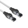 Мрежов пач кабел ACT S/FTP CAT6A IDC 4PPoe/PoE++100W LZSH 3.0 m