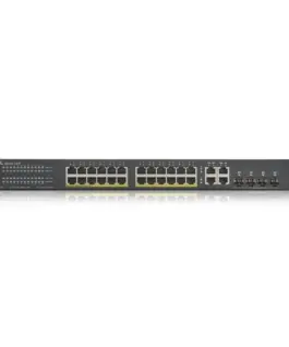 Alternative view of Суич ZYXEL GS1920-24HPV2, 24 портов Gigabit Smart-Managed PoE, за монтаж в шкаф
