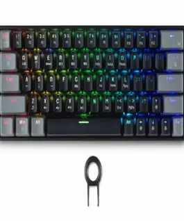 Геймърска безжична клавиатура Spartan Gear Pegasus 2 RGB Black/Grey