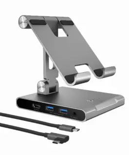 Alternative view of Поставка с докинг станция j5create JTS224, За iPad Pro