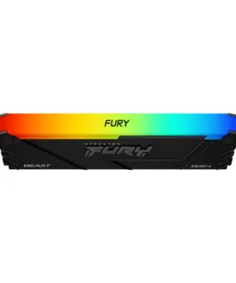 Памет за компютър Kingston FURY Beast Black RGB 8GB DDR4 3600MHz