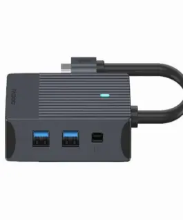 Alternative view of USB-C Хъб, 4 порта, RAPOO-11409