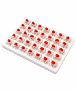 Суичове за механична клавиатура Keychron Cherry MX Red RGB Switch Set 35