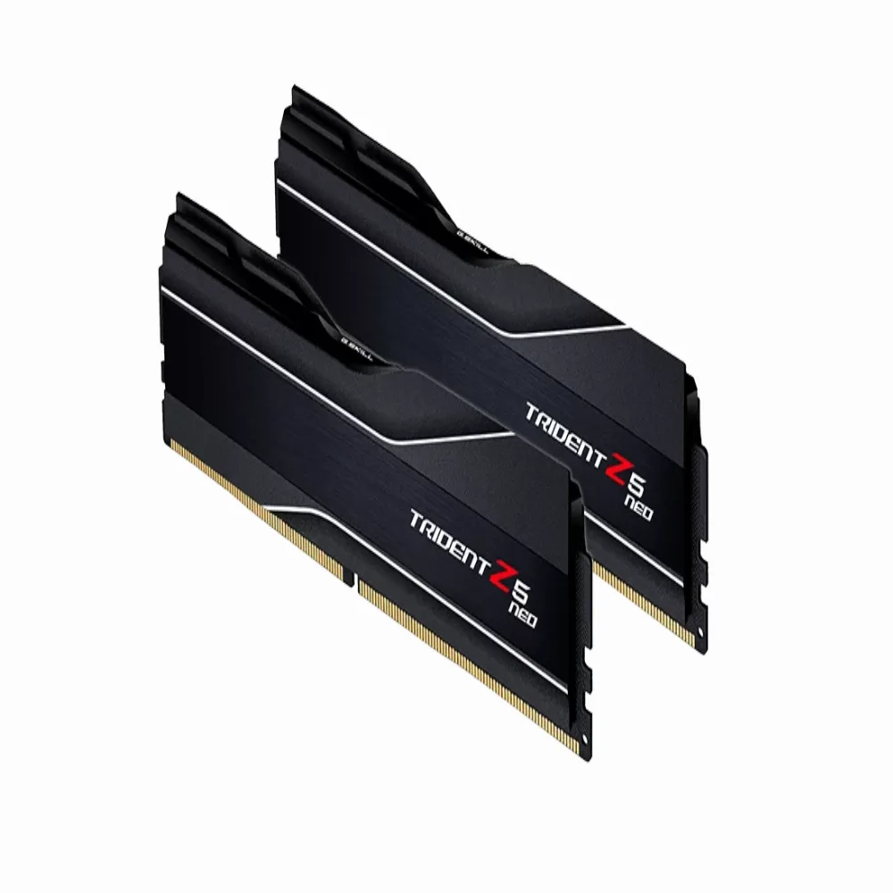 Памет за компютър G.SKILL Trident Z5 Neo Black 64GB(2x32GB) DDR5 PC5-48000 6000MHz CL32 F5-6000J3238G32GX2-TZ5N - Image 3