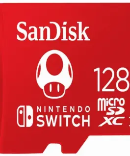 Карта памет SanDisk for Nintendo Switch microSDXC UHS-I 128GB До 100MB/s