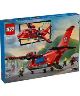 Alternative view of LEGO City - Fire Rescue Plane - 60413