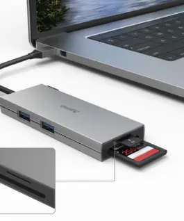 6-портов хъб USB-C