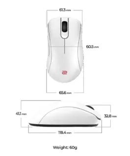 Геймърска безжична мишка ZOWIE EC3-DW 4K