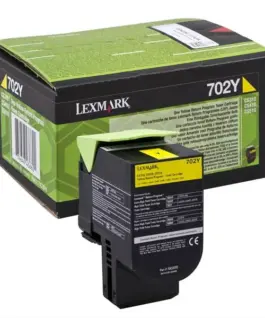 КАСЕТА ЗА LEXMARK CS310/CS410/CS510 - Yellow - Return program cartridge - PN 70C20Y0 -