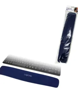 LogiLink Gel pad for keyboard blue