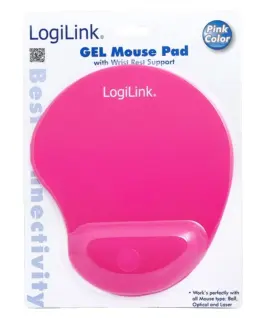 Alternative view of LogiLink Gel подложка за мишка, розов