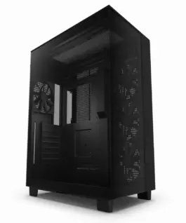 Кутия за компютър NZXT H9 Flow Matte Black