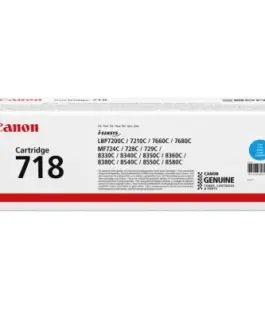 КАСЕТА ЗА CANON LBP7200/MF8330/MF8350 - Cyan - CRG718C (CRG-718C) - PN CR2661B002AA