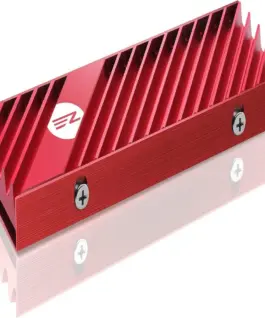 M.2 Heatsink EZDIY-FAB за NVMe SSD диск - Червен